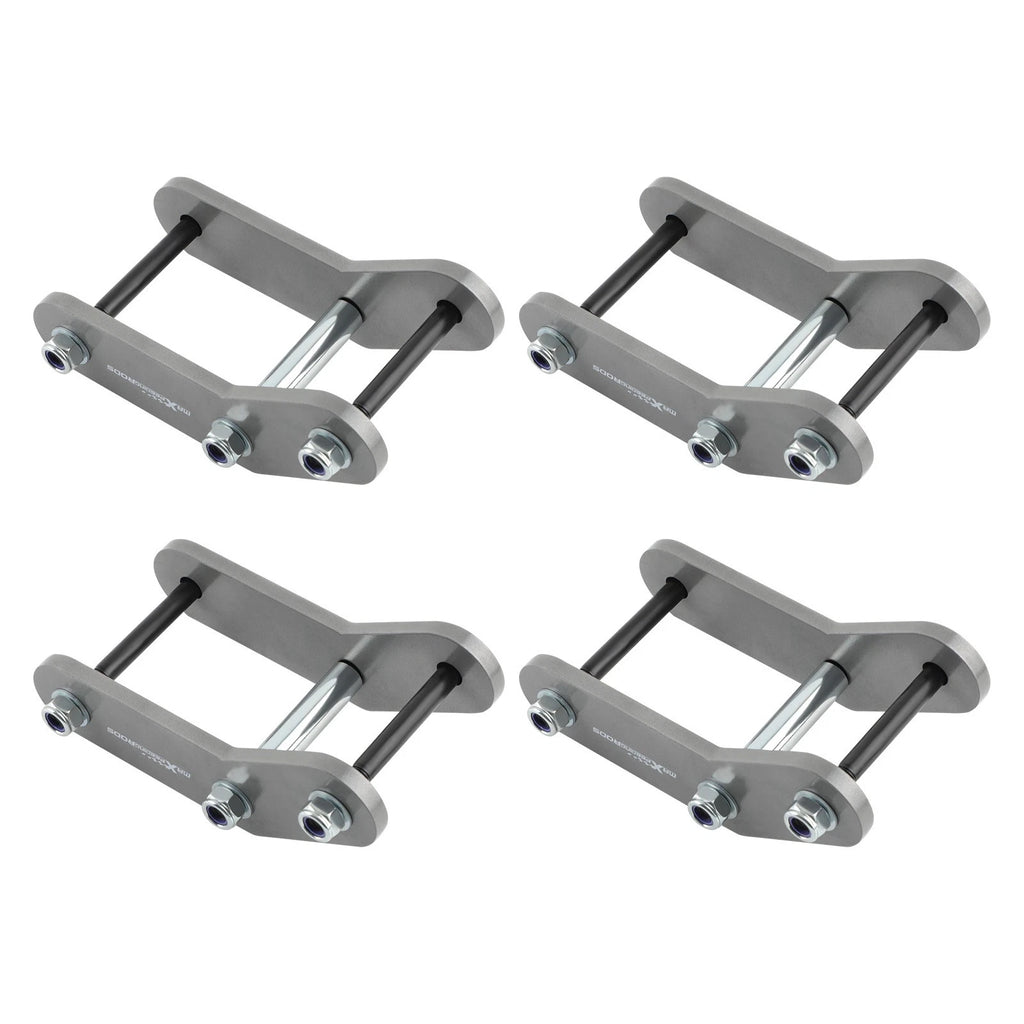 Set of 4 Shackles 1.25" Lift Kit for Jeep Wrangler YJ (1987–1995)