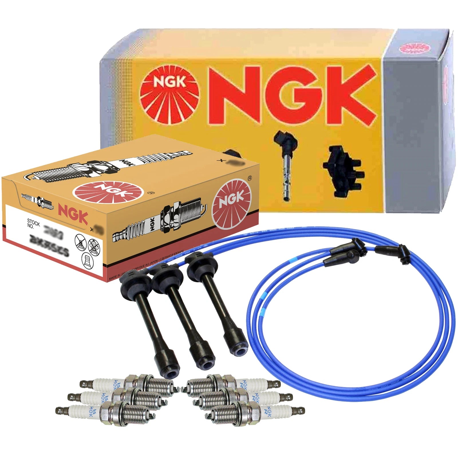 Set of 6 NGK Standard Spark Plugs for Avalon Camry ES300 Sienna Solara (3.0 V6)