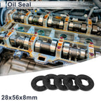 Set of 5 Oil Seal Rotary Shaft Seal TC Ring 28x56x8mm Nitrile Rubber