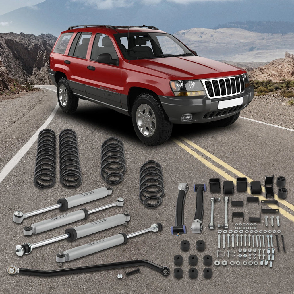BFO 4" Lift Kit with Shocks for Jeep Grand Cherokee 4WD (1999–2004)