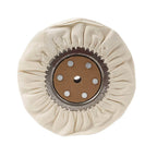 10 Cotton Airway Buffing Wheels for Bench Grinder (Metal Polishing)