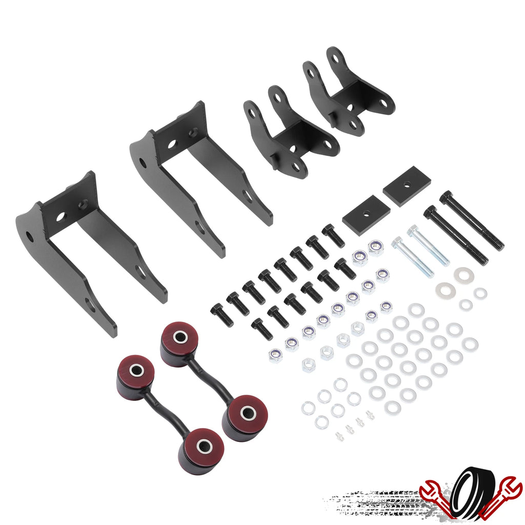 Steel Rear Trailing Arm Bracket Kit for Avalanche Tahoe Suburban Escalade (2007–2020)