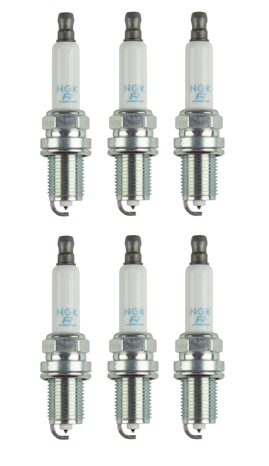 Set of 6 NGK Laser Platinum Spark Plugs (Gap 0.032) for Audi A3 A4 A5 VW CC Eos GTI