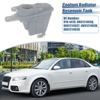 Coolant Radiator Reservoir Tank 8K0121403G w/ Sensor for Audi A4 (2002–2008)