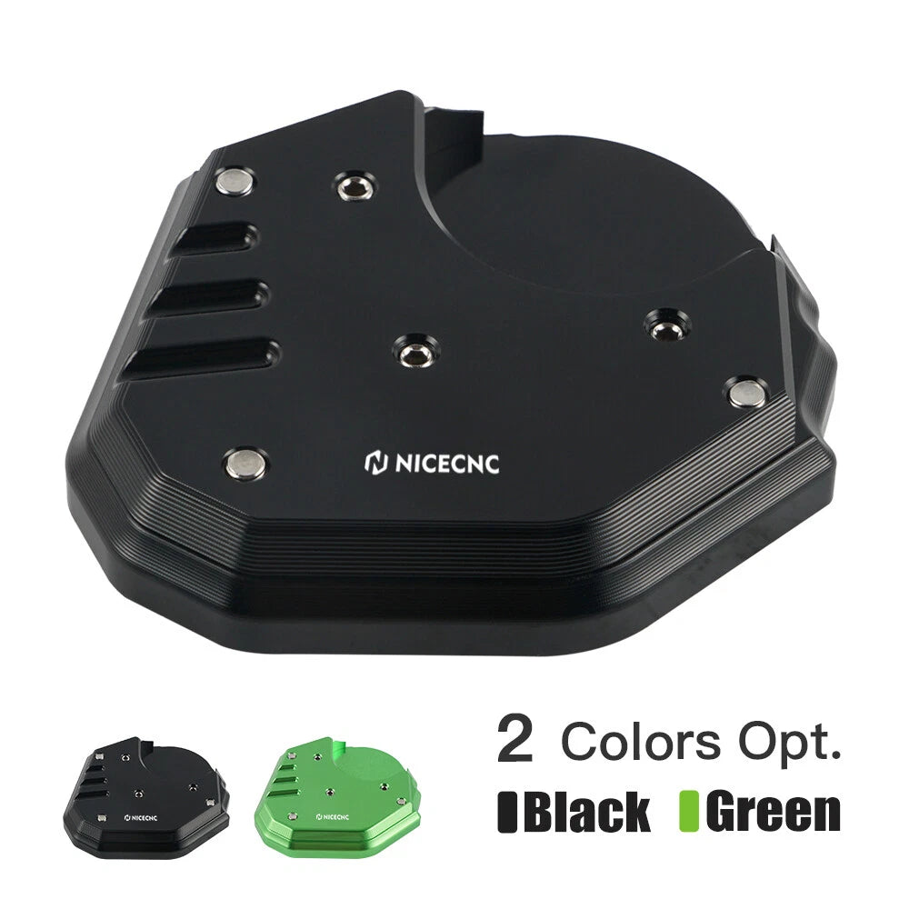 Kickstand Side Stand Pad Plate for Kawasaki KLR650 (2008–2018)