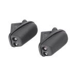 2X Wiper Spray Jet Nozzle Washer for Ford Fiesta (2001–2008) Black