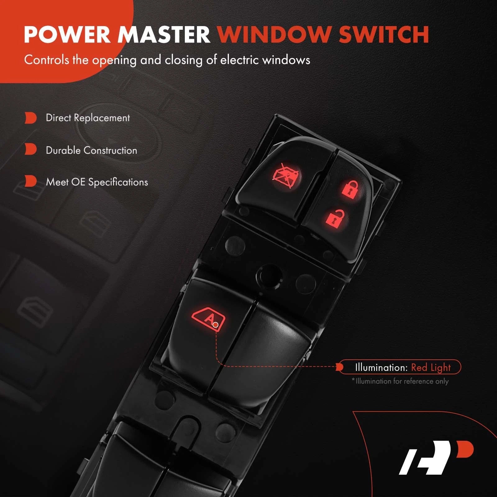 Power Window Switch for Nissan Altima, Juke, Qashqai (2013-2018)