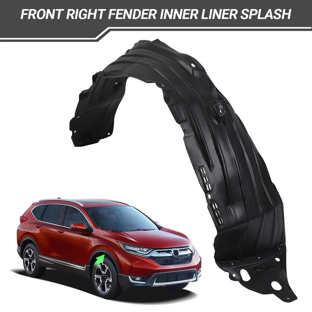 Front Right Fender Inner Liner Splash for Honda CR-V (2017–2022)