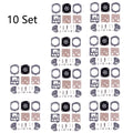 10x Carburetor Kit for Husqvarna 257, 250R, Poulan 3300 (Walbro K20-HDA)