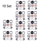 10x Carburetor Kit for Husqvarna 257, 250R, Poulan 3300 (Walbro K20-HDA)