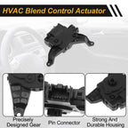 HVAC Heater Blend Door Actuator for Buick LaCrosse (2017–2019) No. 23506182