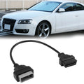OBD2 Diagnostic Connector Cable 14 Pin to 16 Pin for Nissan (DC 12V)
