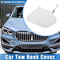 Tow Hook Eye Hole Cover for BMW X1 XDrive28i (2013–2015) - White Plastic