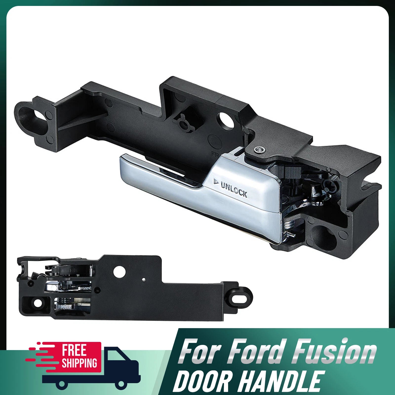 Front Inner Door Handle for Ford Fusion (2006–2012) Right Passenger Side