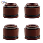 Set of 4 Valve Stem Seals for Honda CRF250R CRF250X (2004–2017) 12209-GB4-681
