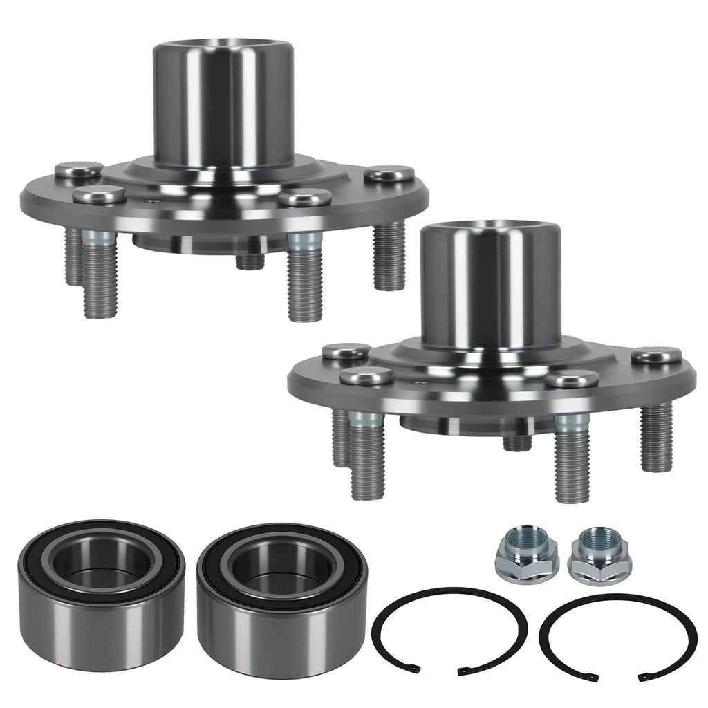 Set of 2 Wheel Hub Bearing Assemblies for Honda Accord (2003–2007)