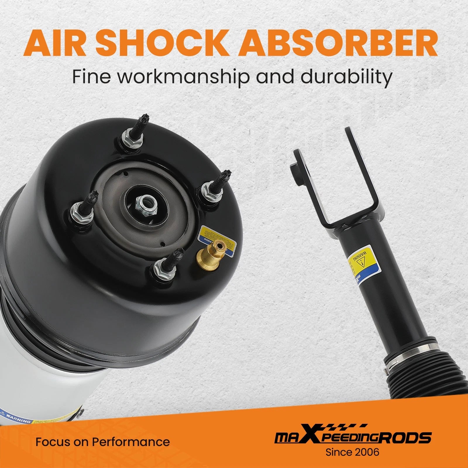 Front Air Strut Shock for Jaguar Super V8 Vanden Plas XJ8 XJR (2004–2009)
