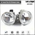 Clear Lens Fog Lights with Bulbs for Toyota Prius (2004–2009)