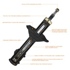 Complete Rear Struts Assembly w/Coil Springs for Honda Accord/Acura TSX (2008–2017)