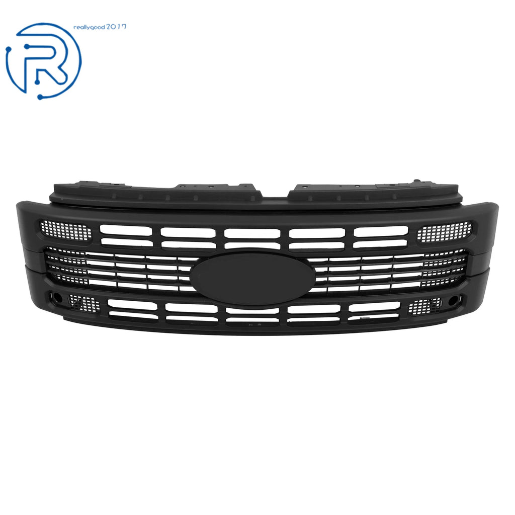 Textured Plastic Front Center Grille for Ford F250 XL/XLT (2023–2024)