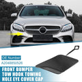 Tow Hook Cover A2048850526 for Mercedes-Benz C250 (2012–2014) Black