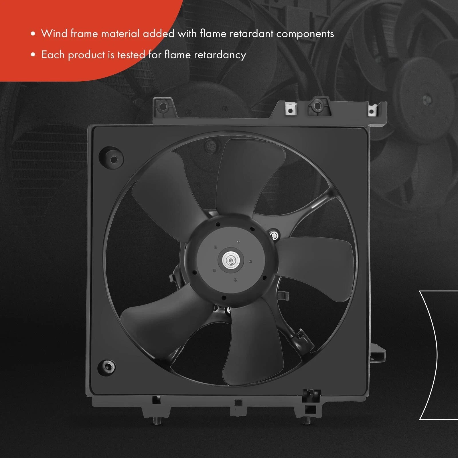Cooling Fan Assembly with Shroud for Subaru Impreza (2008-2011)