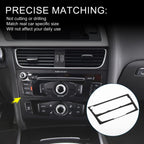 Navigation CD Panel Air Outlet Cover Sticker for Audi A4 A5 S5 (2009–2016)