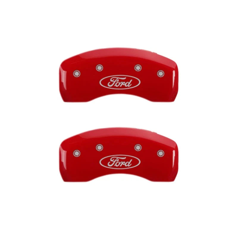 Red Caliper Covers for Ford Falcon Wagon SU Series II (2000–2001) by MGP