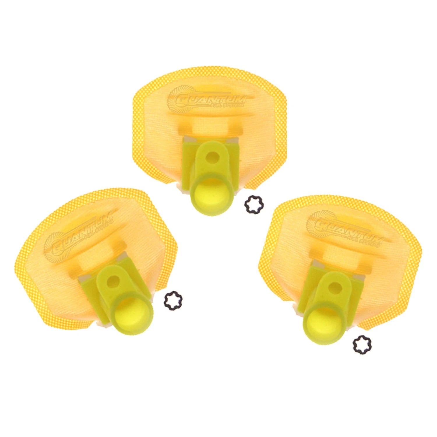 3X Fuel Pump Filter Strainers for Kawasaki Ninja ZX-6R (2003–2004) #49040-1081