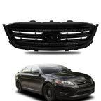 Front Upper Bumper Grille for Ford Taurus (2010–2012) Gloss Black