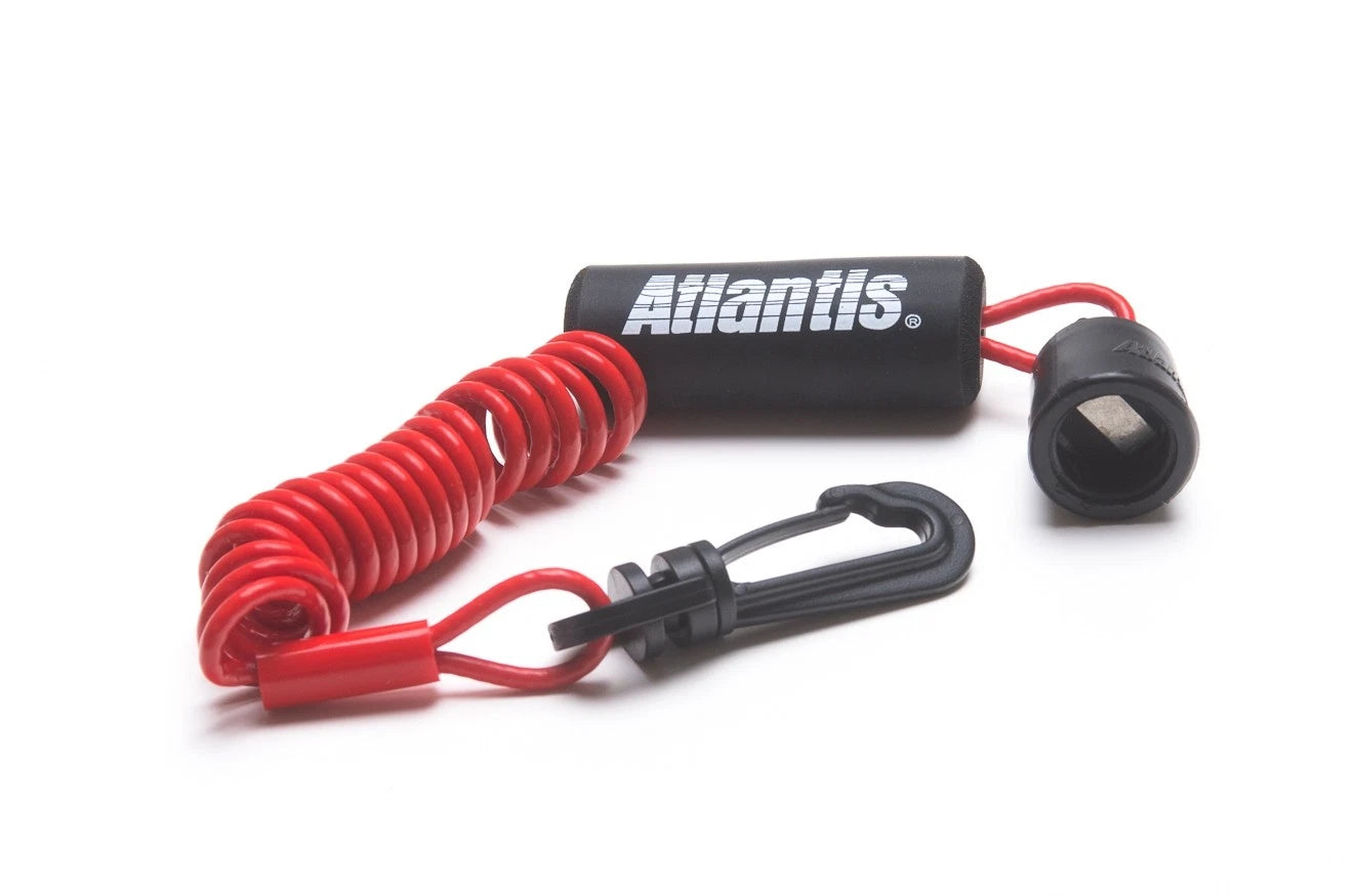 Sea Doo Dess Key Switch Lanyard Tether Red RFI DI 4-Tec (All Years)