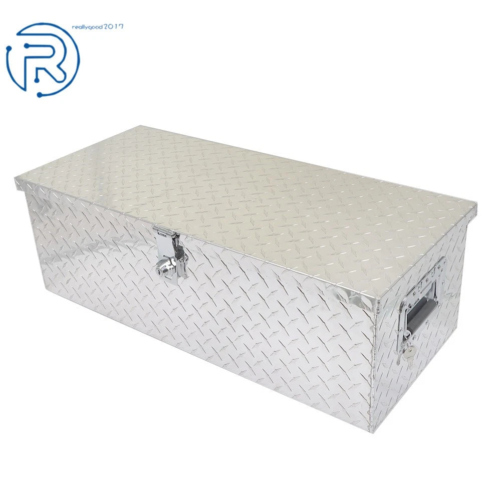 20 Inch Aluminum Diamond Plate Tool Box for Pickup Trailer