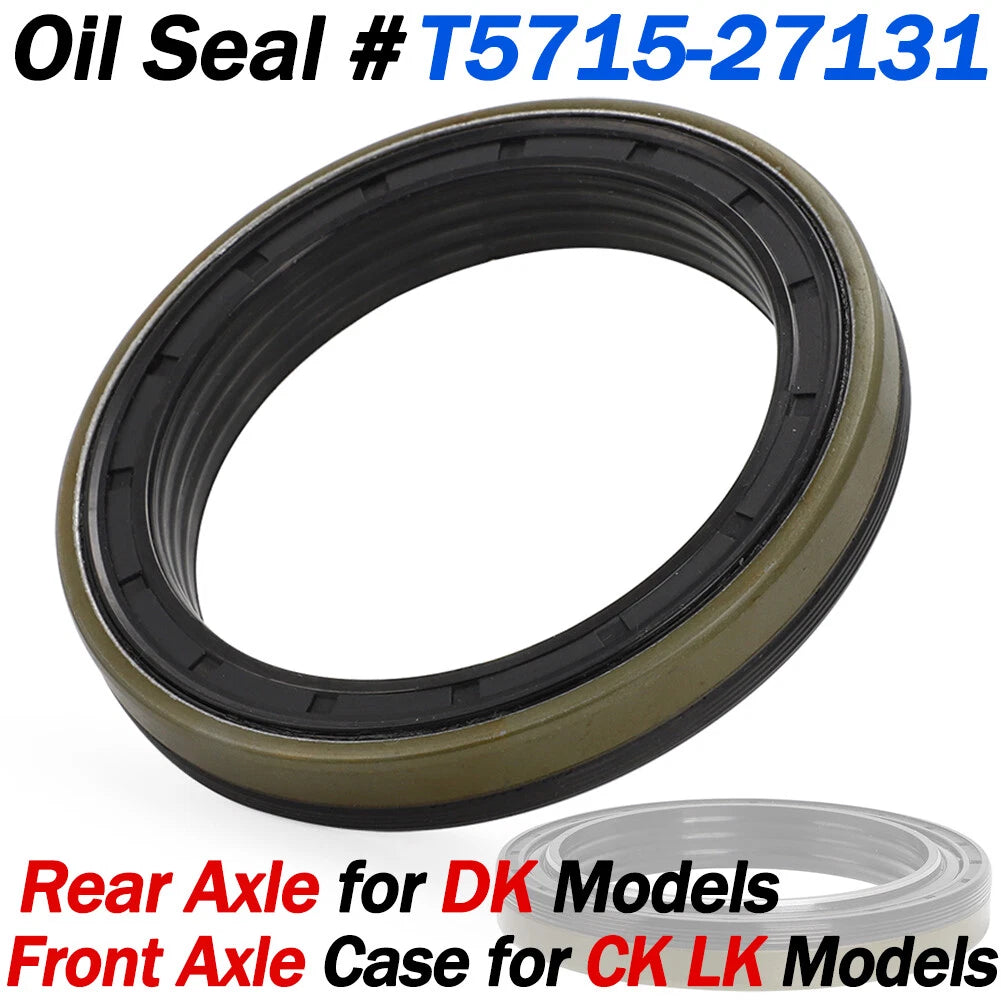 Oil Seal for CK DK LK Tractors (T5715-27131) Front/Rear Axle