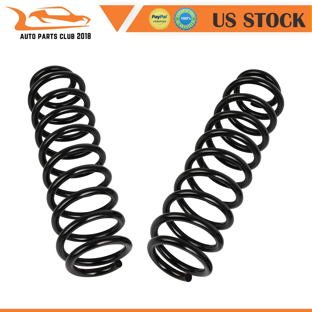 Set of 2 Rear Coil Springs for Ford Mustang (2005–2010) Convertible