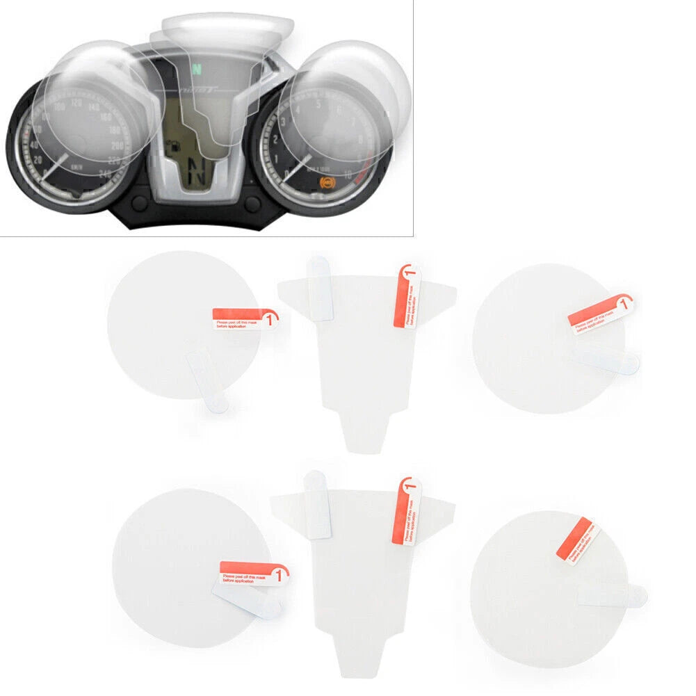 Clear Speedometer Cluster Scratch Screen Protection Film for BMW R NineT (2014–2016)