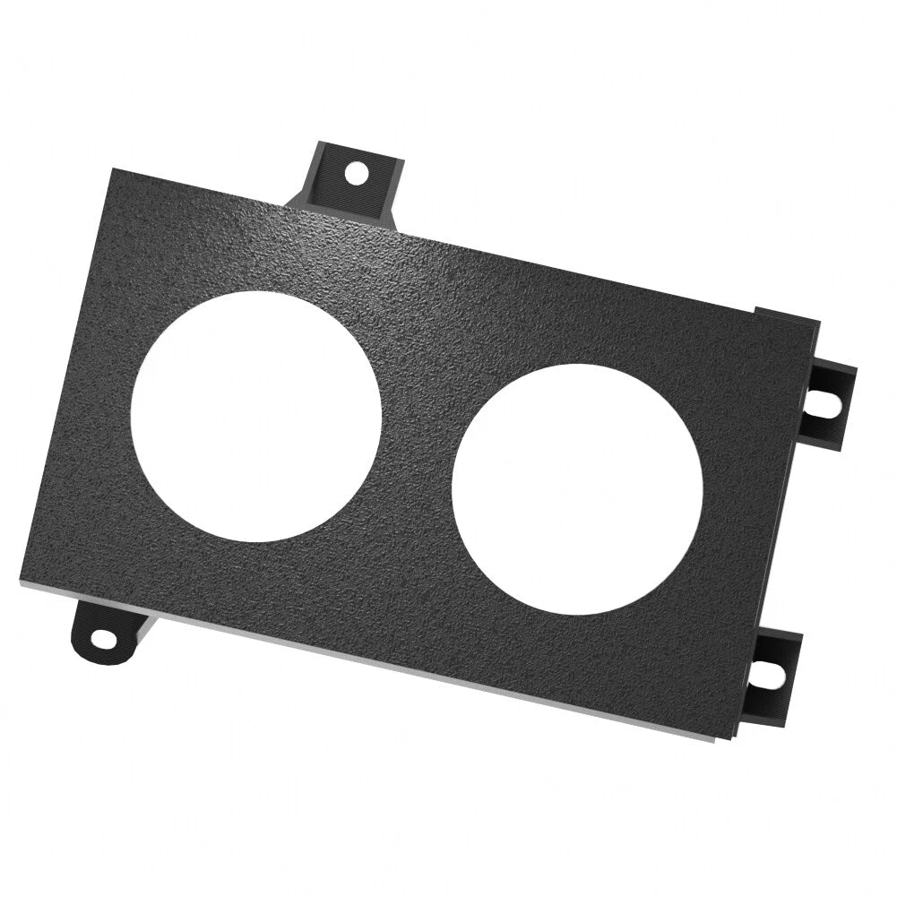 Dual Gauge Panel Trim Bezel Dash Mount for Chevy (1988–1994)