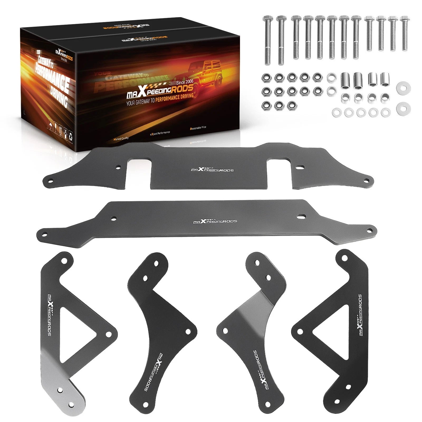 2"–5" Lift Kit Brackets for Polaris 900 RZR S 900 RZR 4 EPS (2015–2016)