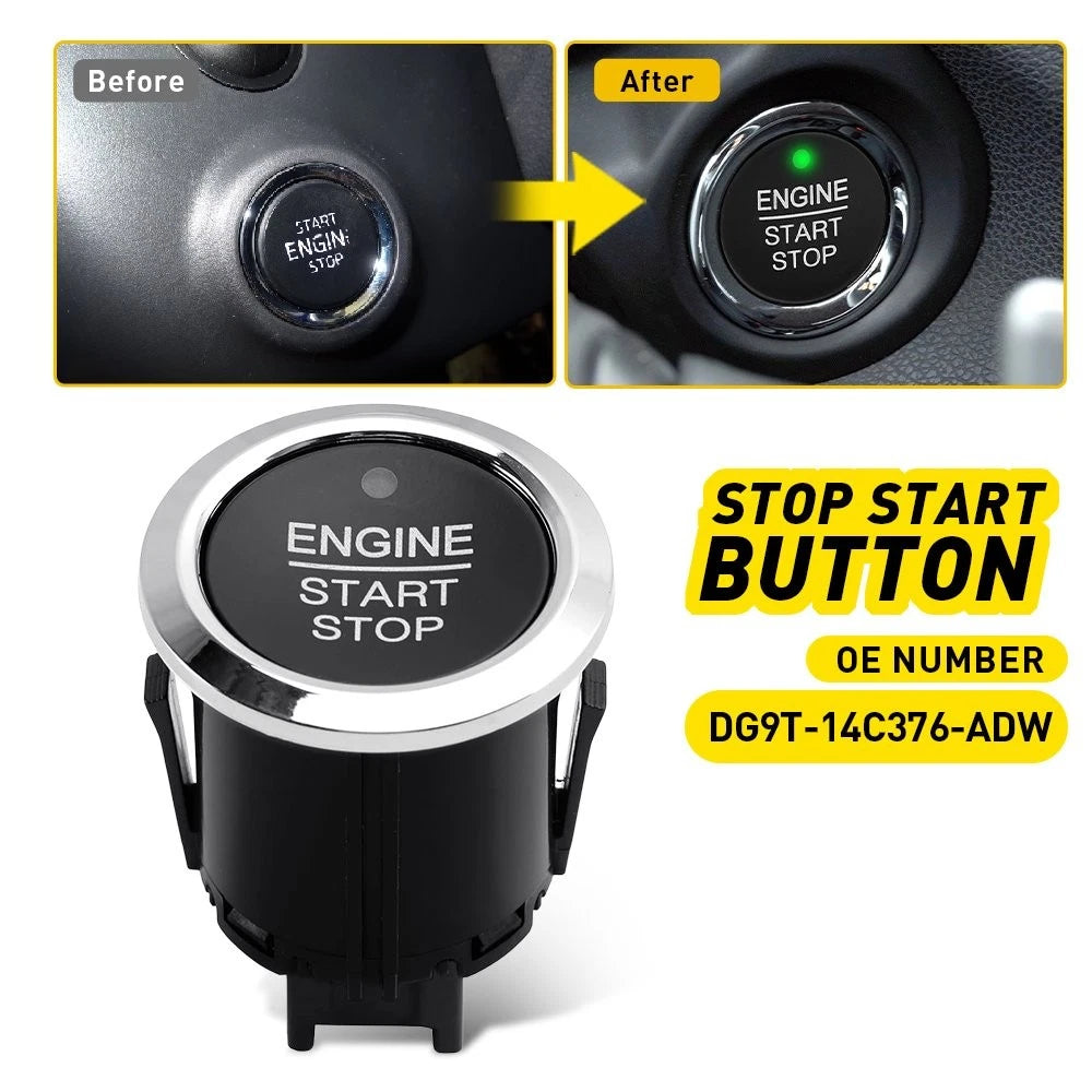 Start Stop Ignition Switch Button for Ford Edge Fusion (2015–2020) DG9T14C376ADW V