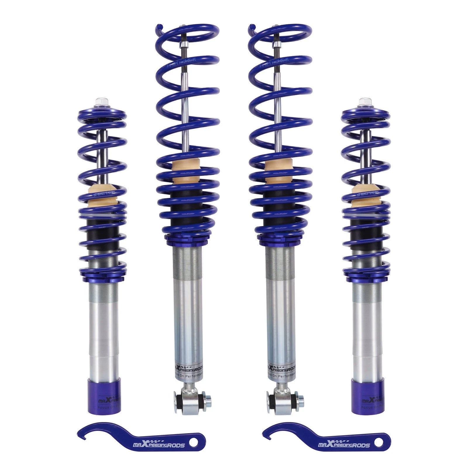 Coilover Shock Spring Kit for BMW E39 Sedan RWD 525 528 530 540 (1997–2003)