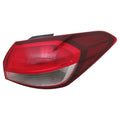 Replacement Passenger Outer Halogen Tail Light Assembly for 2017-18 Kia Forte
