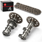 Intake & Exhaust Camshaft w/Timing Chain for Suzuki Quadsport Z400 (2003–2014)