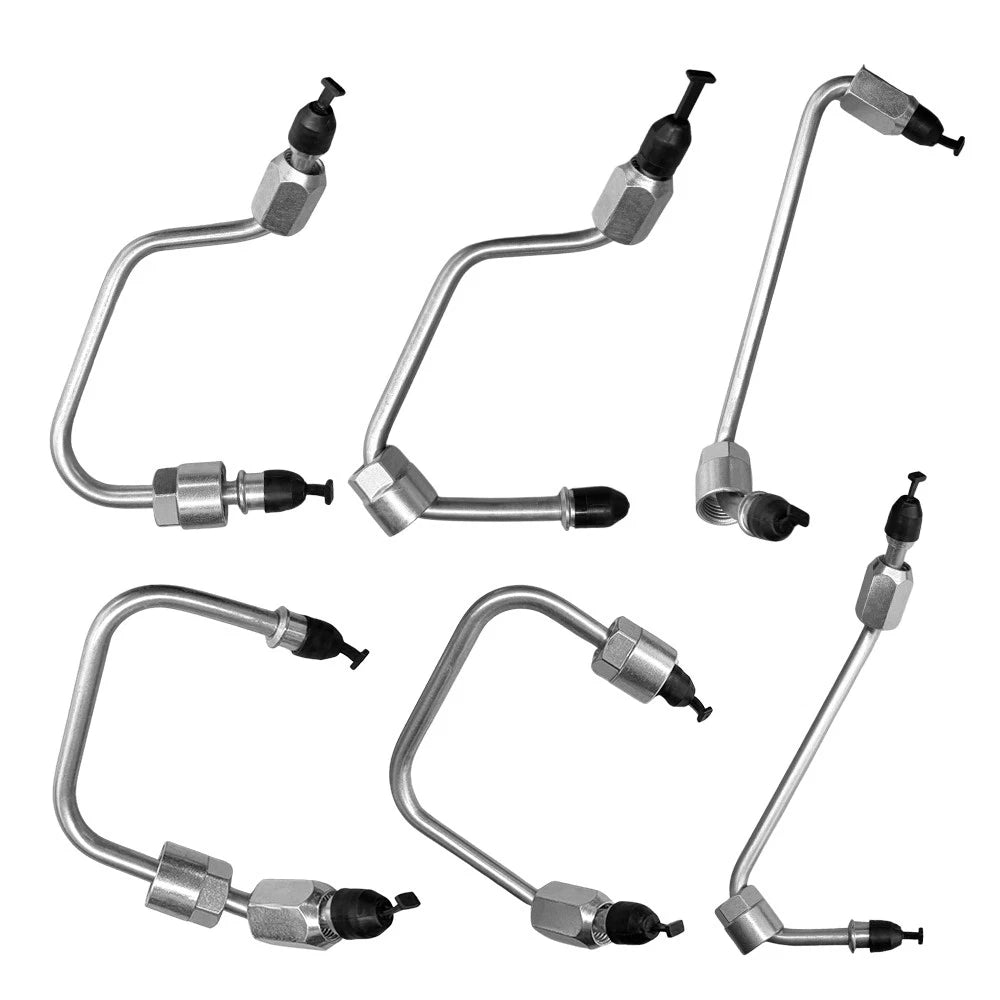 Set of 6 Fuel Injector Lines for Dodge Cummins 6.7L (2007–2018) 4935974