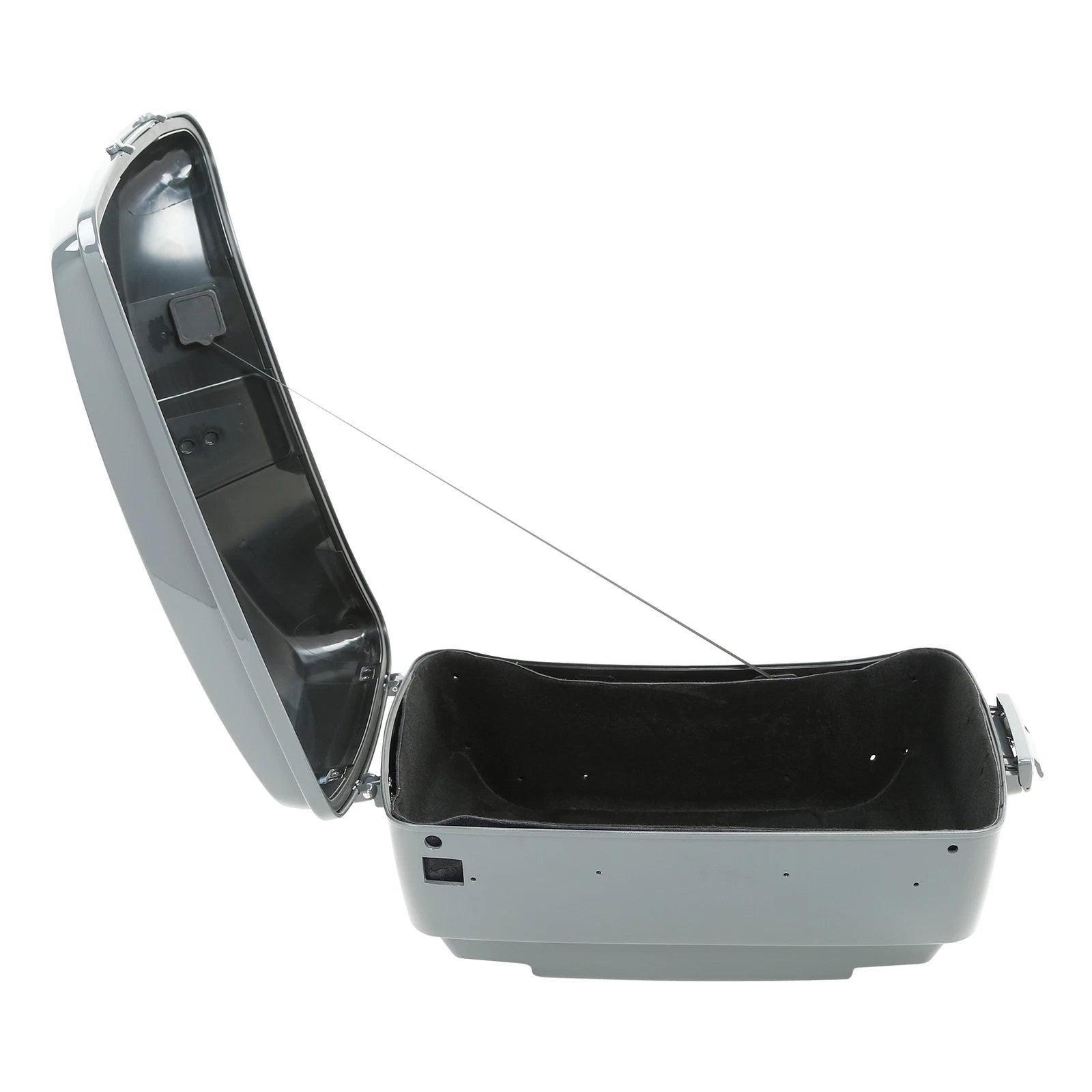 Gunship Gray King Trunk for Harley CVO Electra Glide (2014–Present)