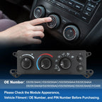 A/C Heater Climate Control Module for Dodge Ram 1500 2500 3500 (2005–2006)
