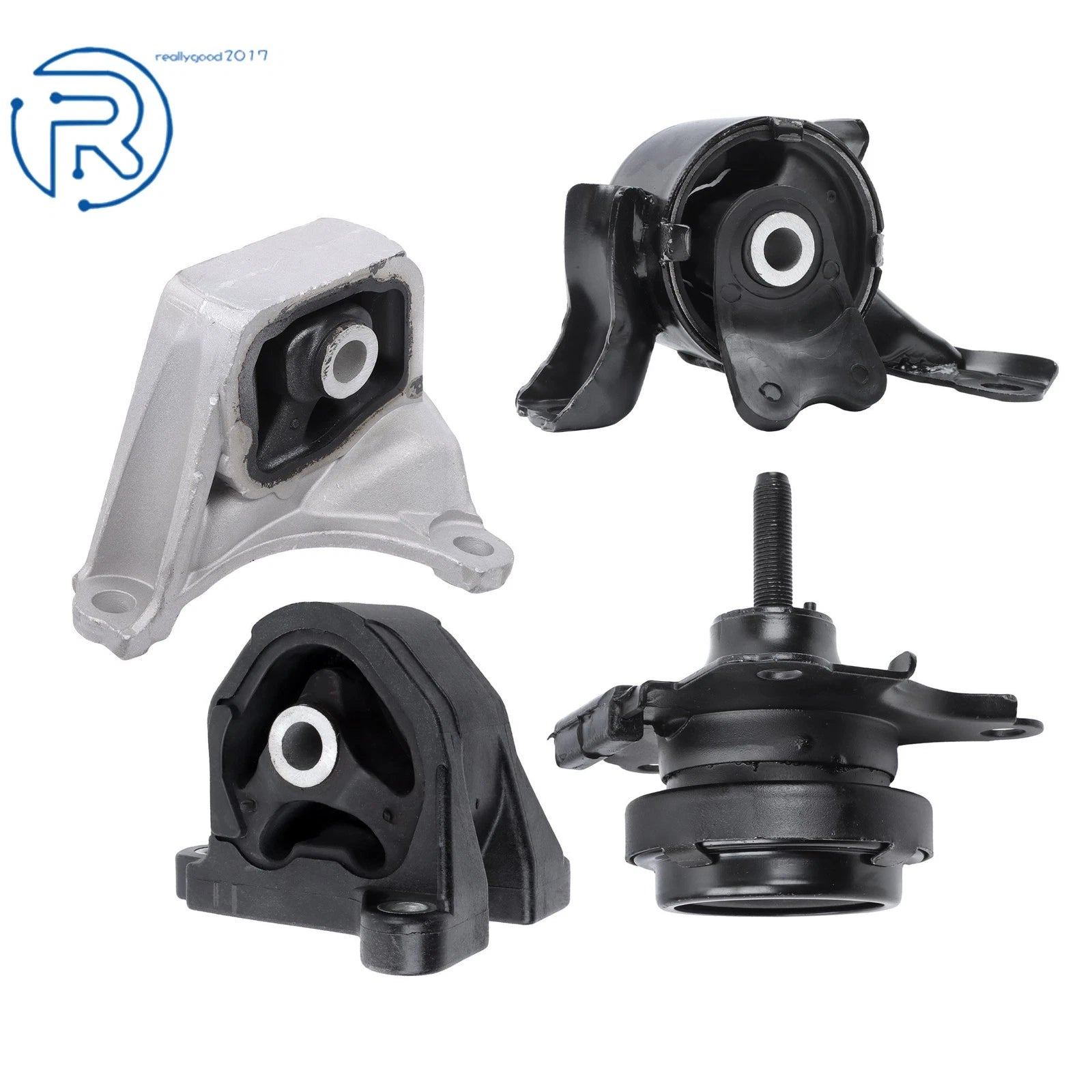 Set of 4 Engine Motor & Trans Mounts for Acura RSX, Honda Civic 2.0L (2002–2006)