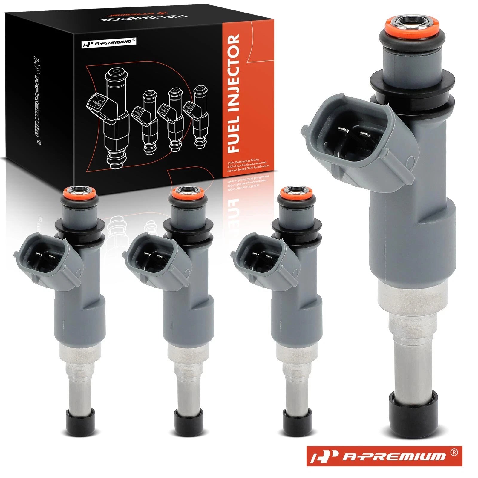 Set of 4 Fuel Injectors for Subaru Outback Legacy (2015–2017) H4 2.5L