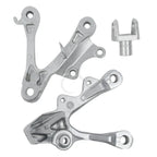 Front Rider Footrest Foot Pegs Bracket for Kawasaki Ninja ZX6R (2009–2024)
