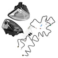 Front Fog Lamp Pair for Honda Civic (2004–2005) 08V31-S5D-102A Halogen Clear