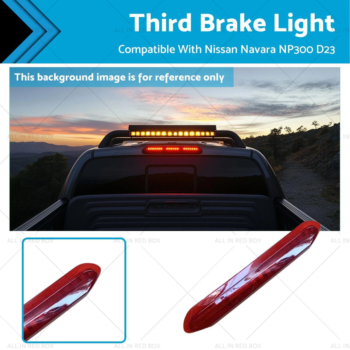 LED Third Brake Light for Nissan Navara NP300 D23 (2014–2024) 26590-4JA0C