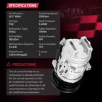 A/C Compressor and Clutch for Ford F-53 Motorhome Chassis (2007–2008)